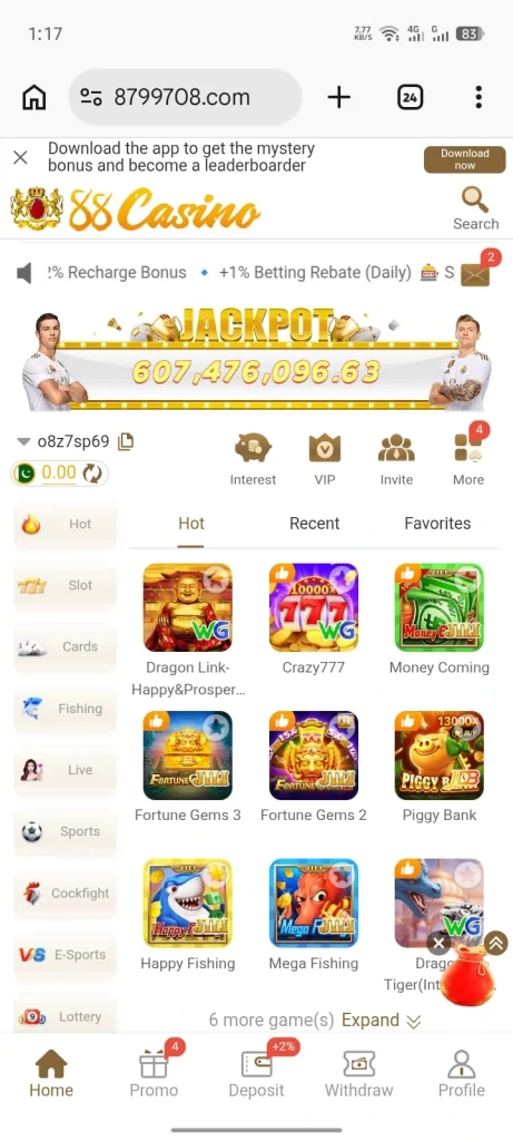 88Casino Game